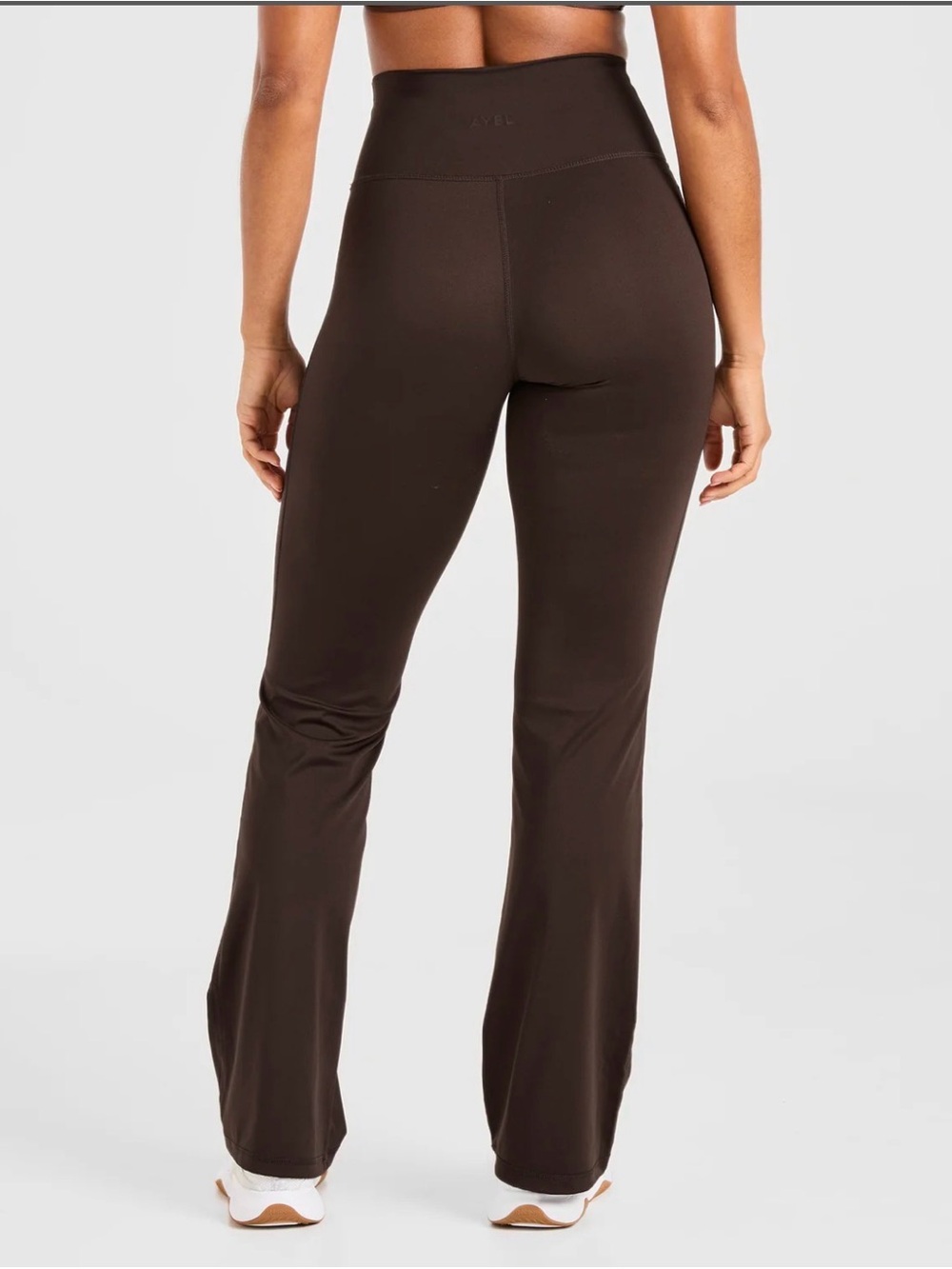 AYBL Sculpt Flared Leggings Deep Cocoa Brown